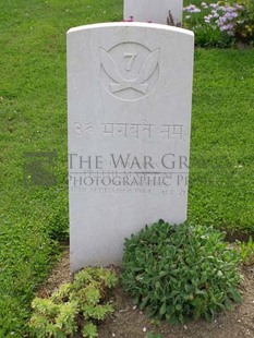 ANCONA WAR CEMETERY - PRITHI MAN RAI, 